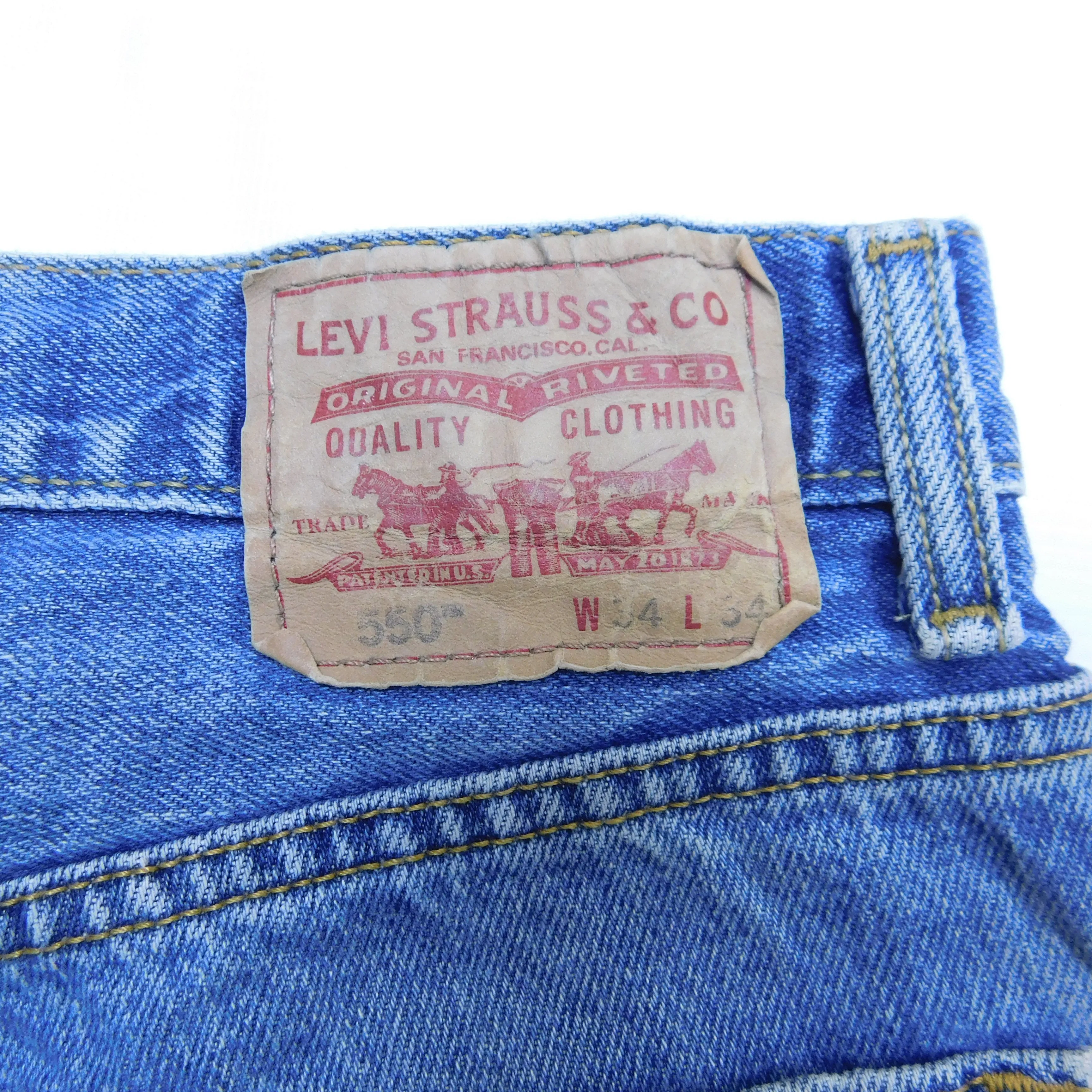 Levi's 550 Blue Jeans