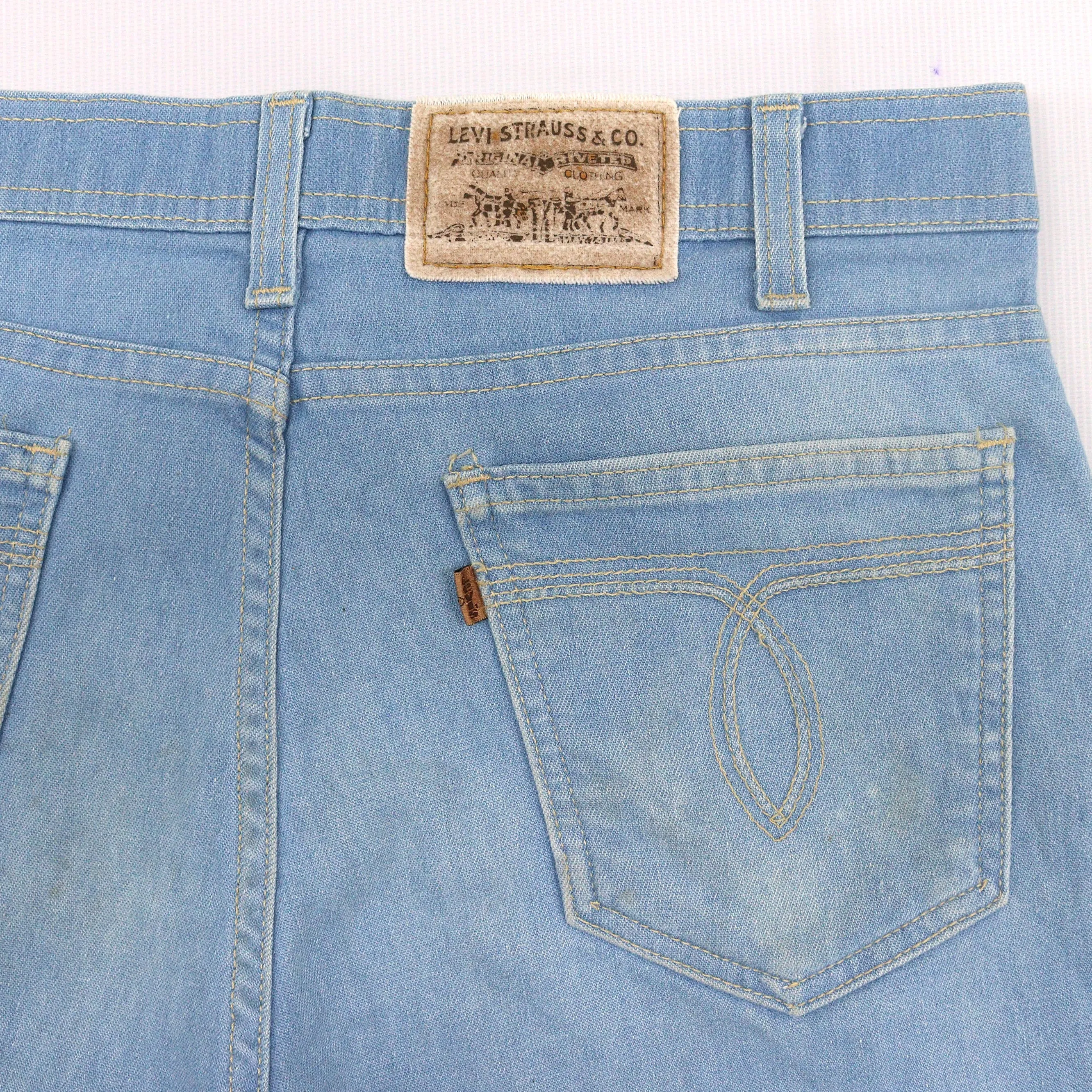 Levi's Light Blue Flared Jeans