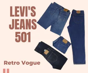 Levi's 501 Jeans 15 Pcs (D-003)