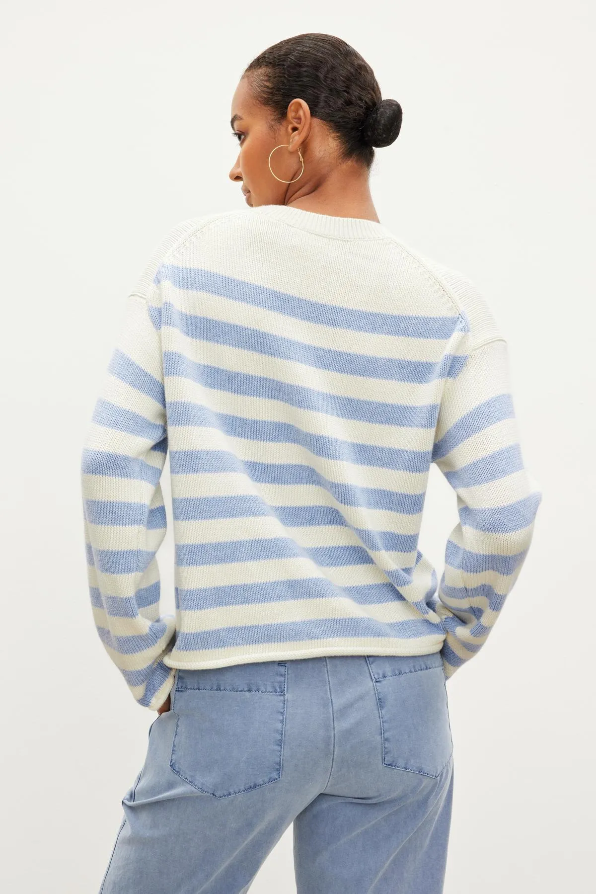 LEX COTTON CASHMERE KNIT IN MILK