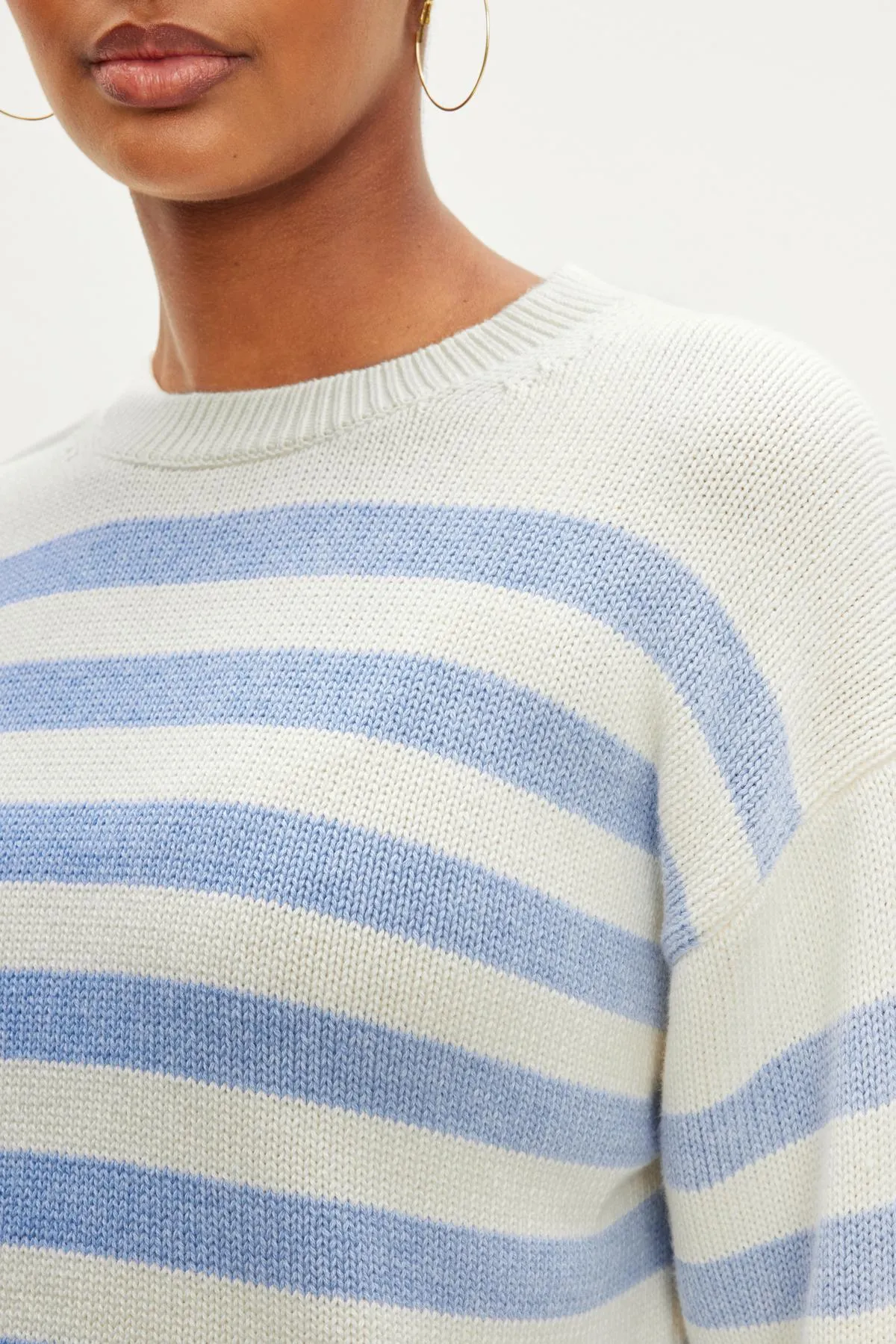 LEX COTTON CASHMERE KNIT IN MILK