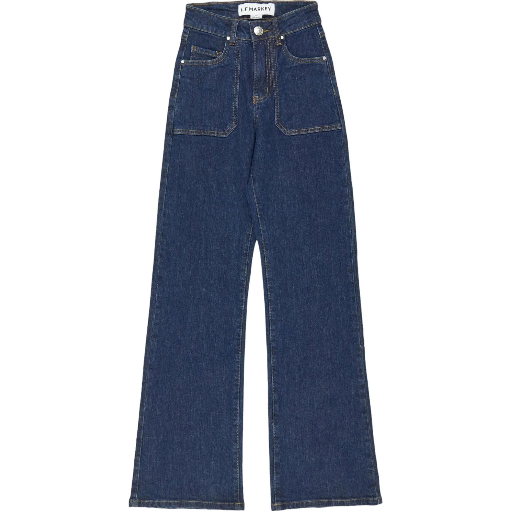 L.F. Markey Blue Wide Leg Jeans