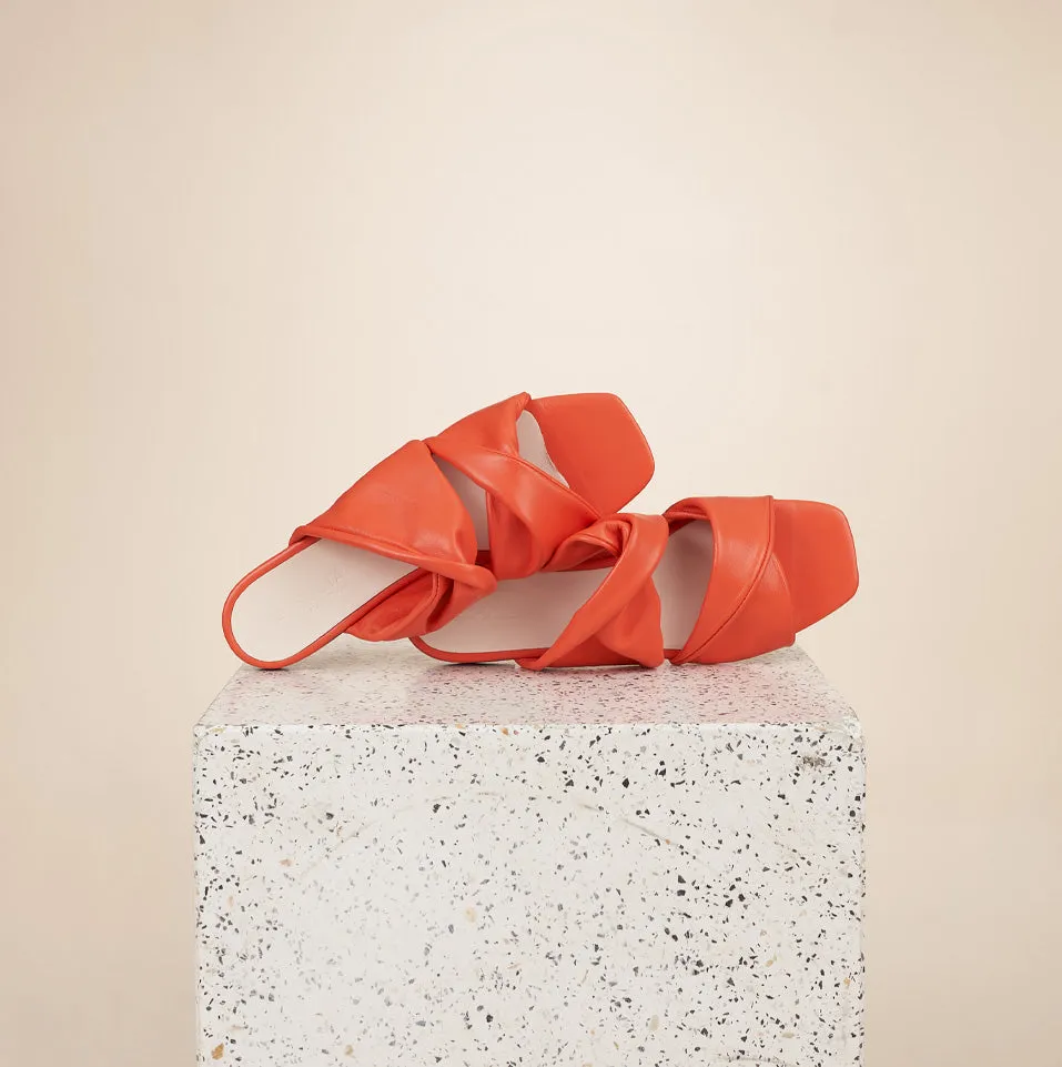 Lido - Sorbet Nappa Sandals SAMPLE SALE - FINAL SALE