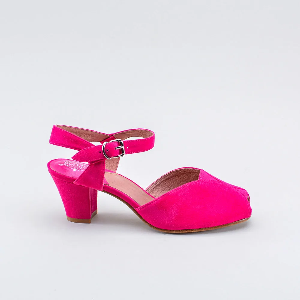 Lido Women's Vintage Sandals (Hot Pink)