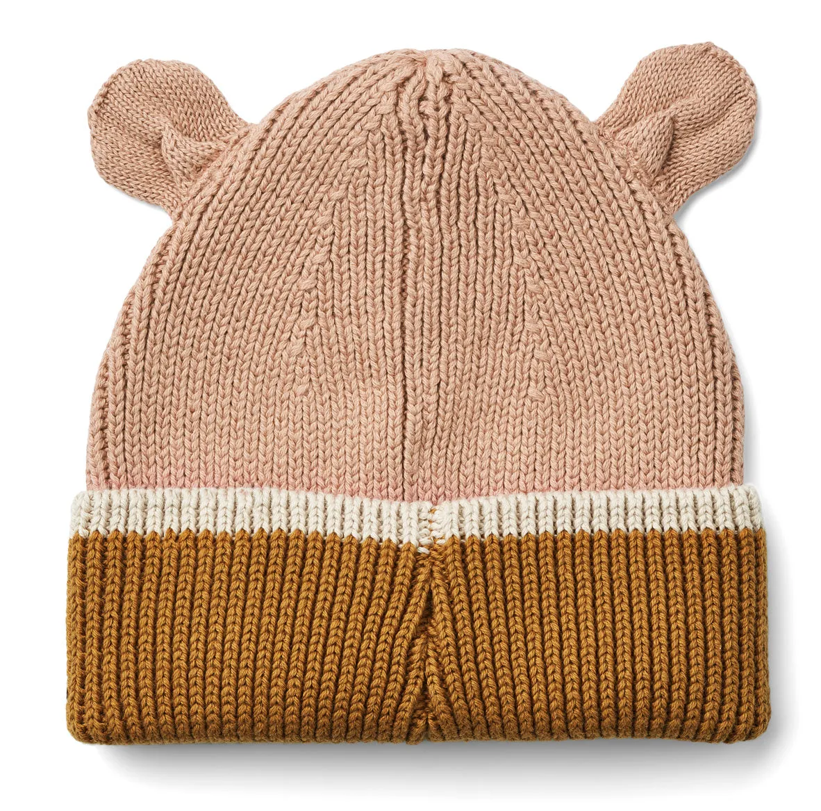 Liewood Gina Beanie Hat - Dark Rose / Sandy / Golden Caramel