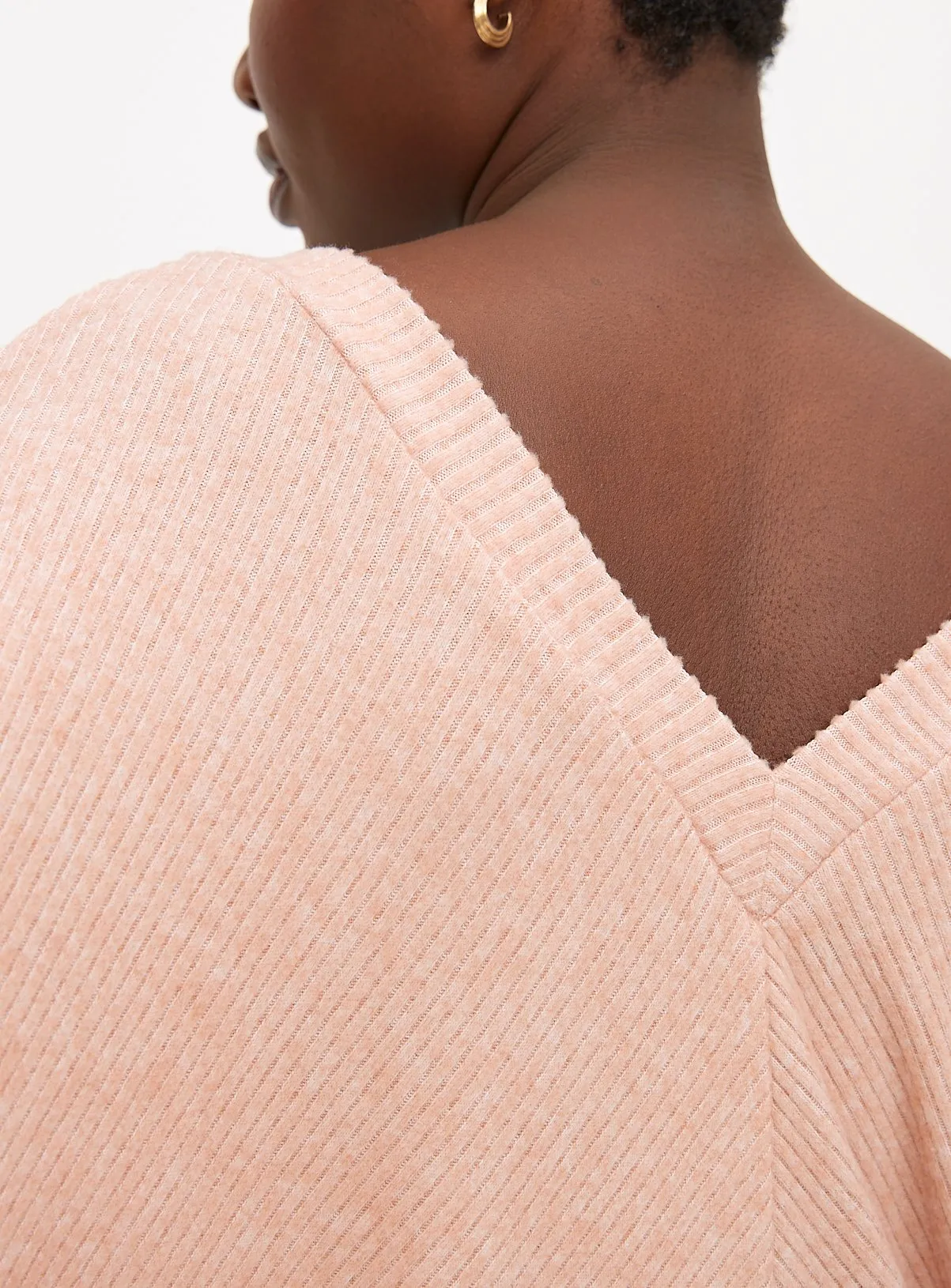 Light Pink Soft Touch V Neck Jumper L | Shop Jumpers at Tu