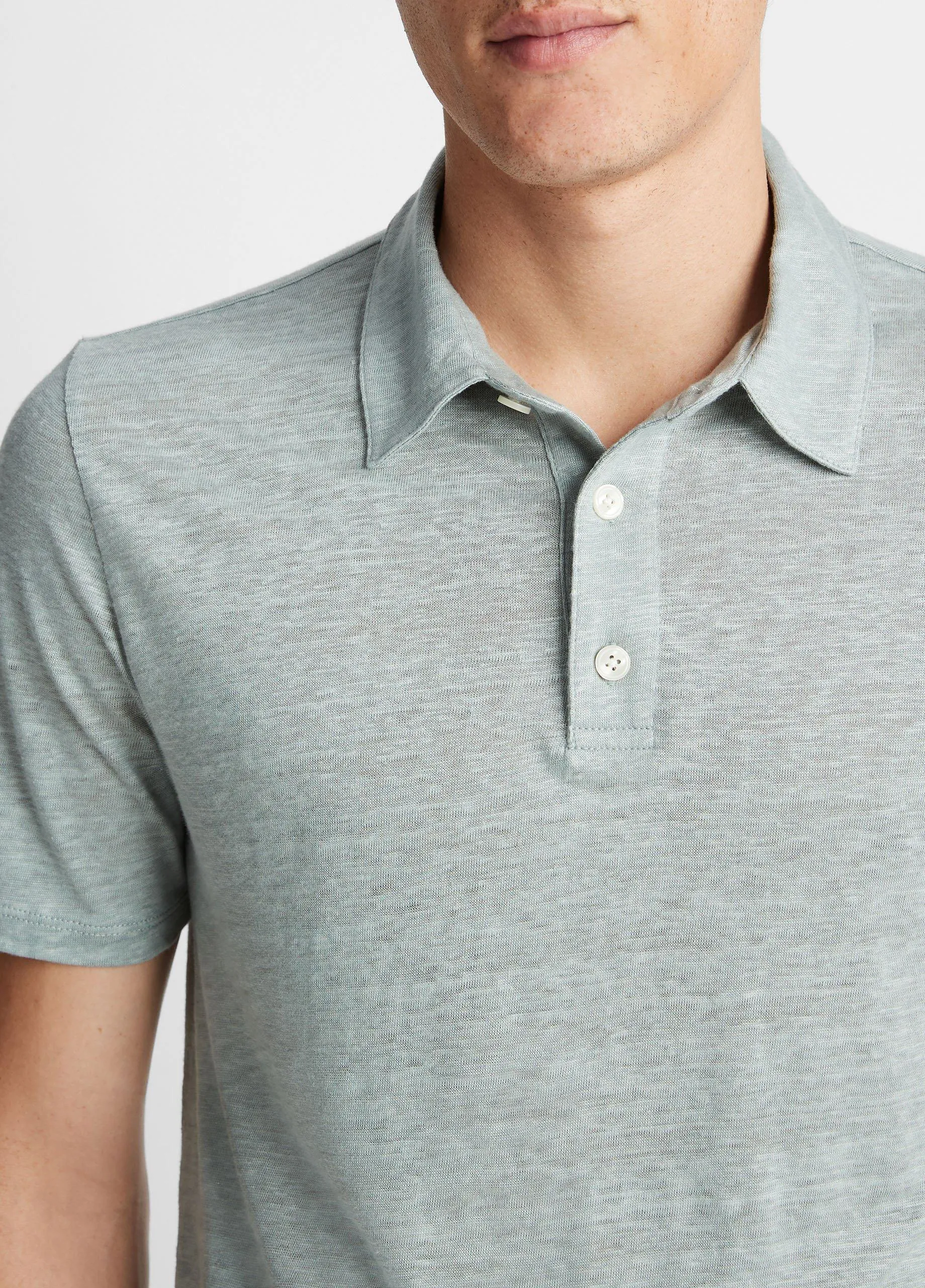 Linen Polo Shirt