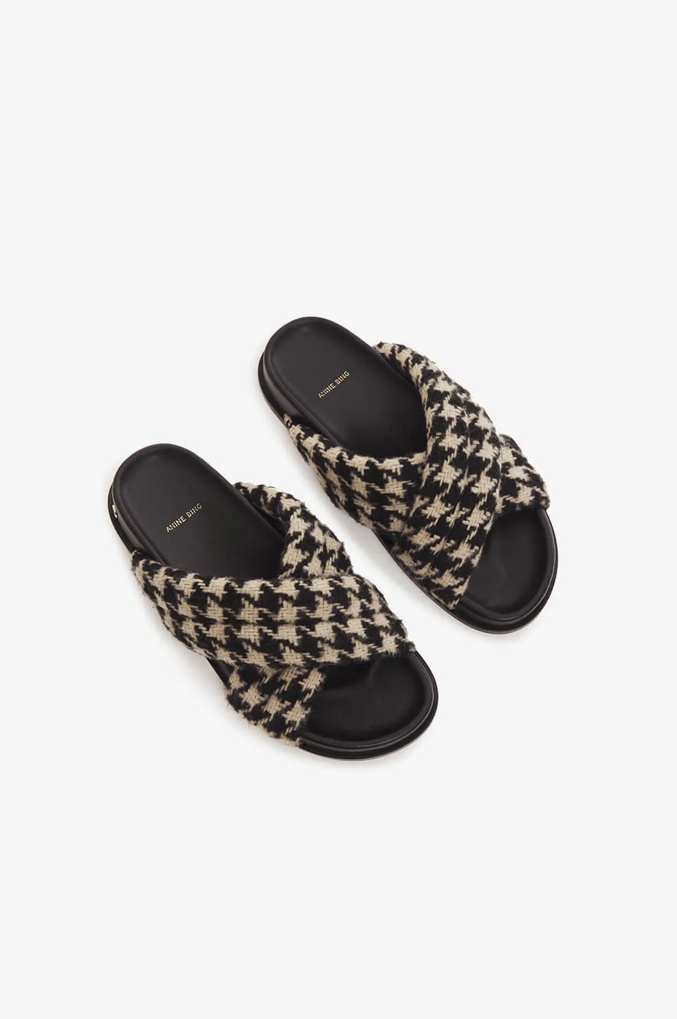 Lizzie Slides - Houndstooth