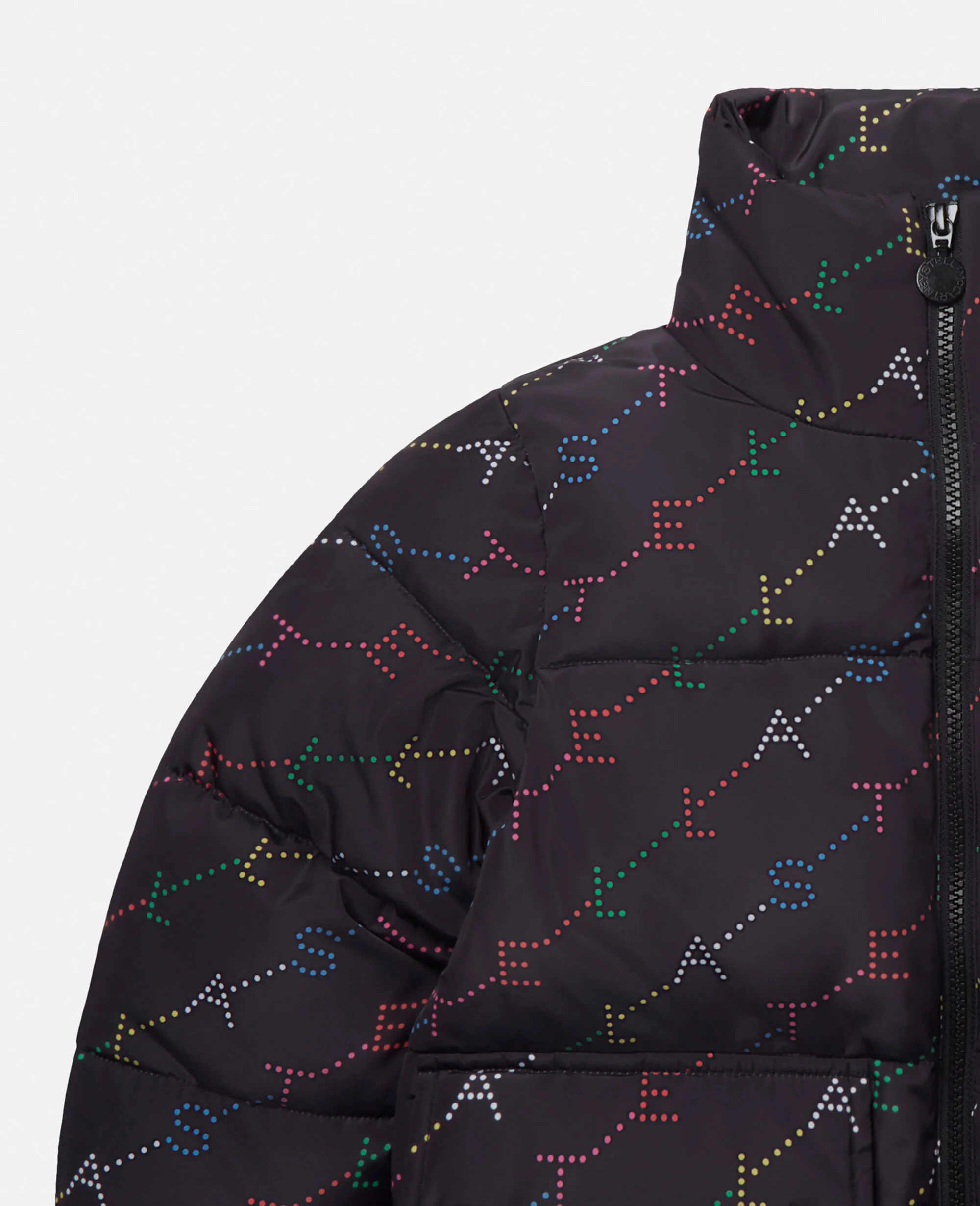 Coat with Signature Logo Pattern