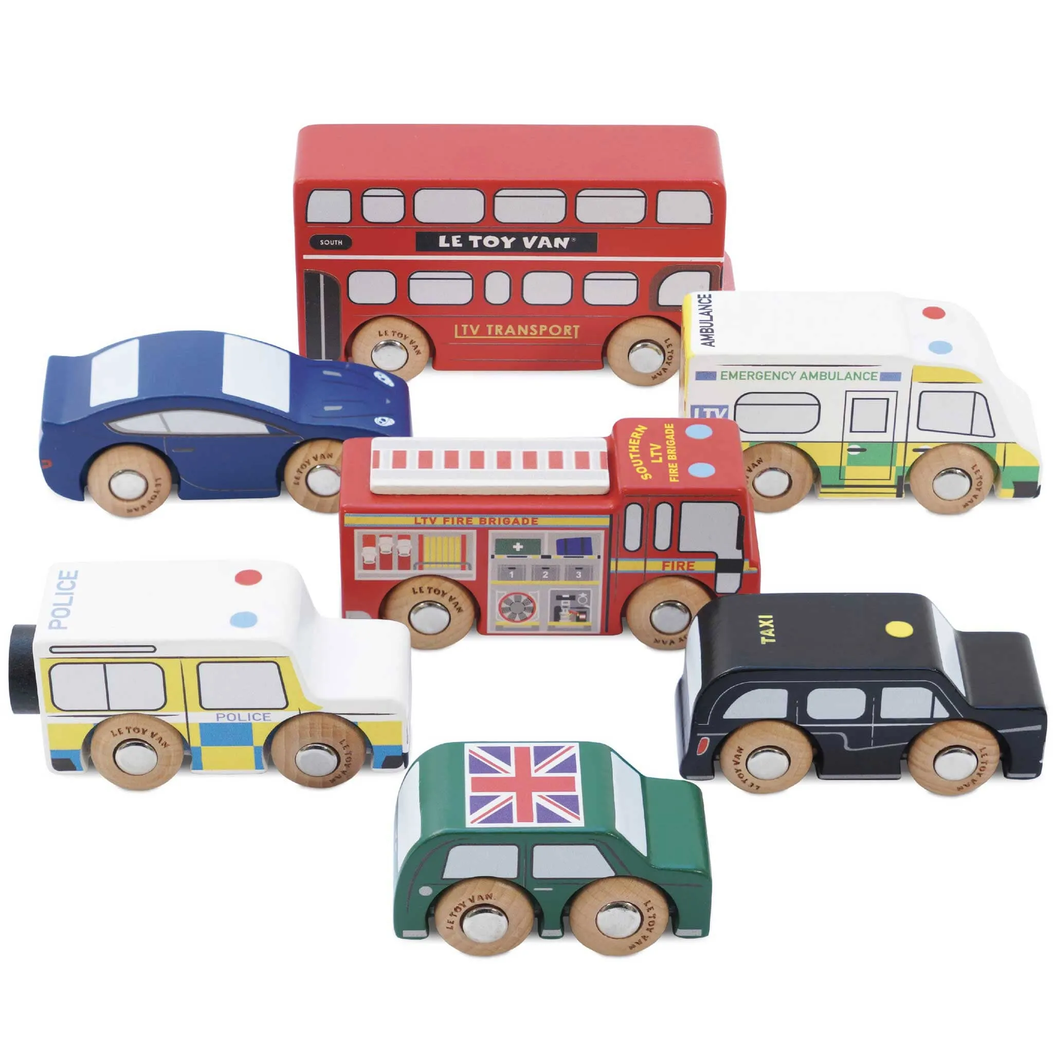 London Toy Car Set