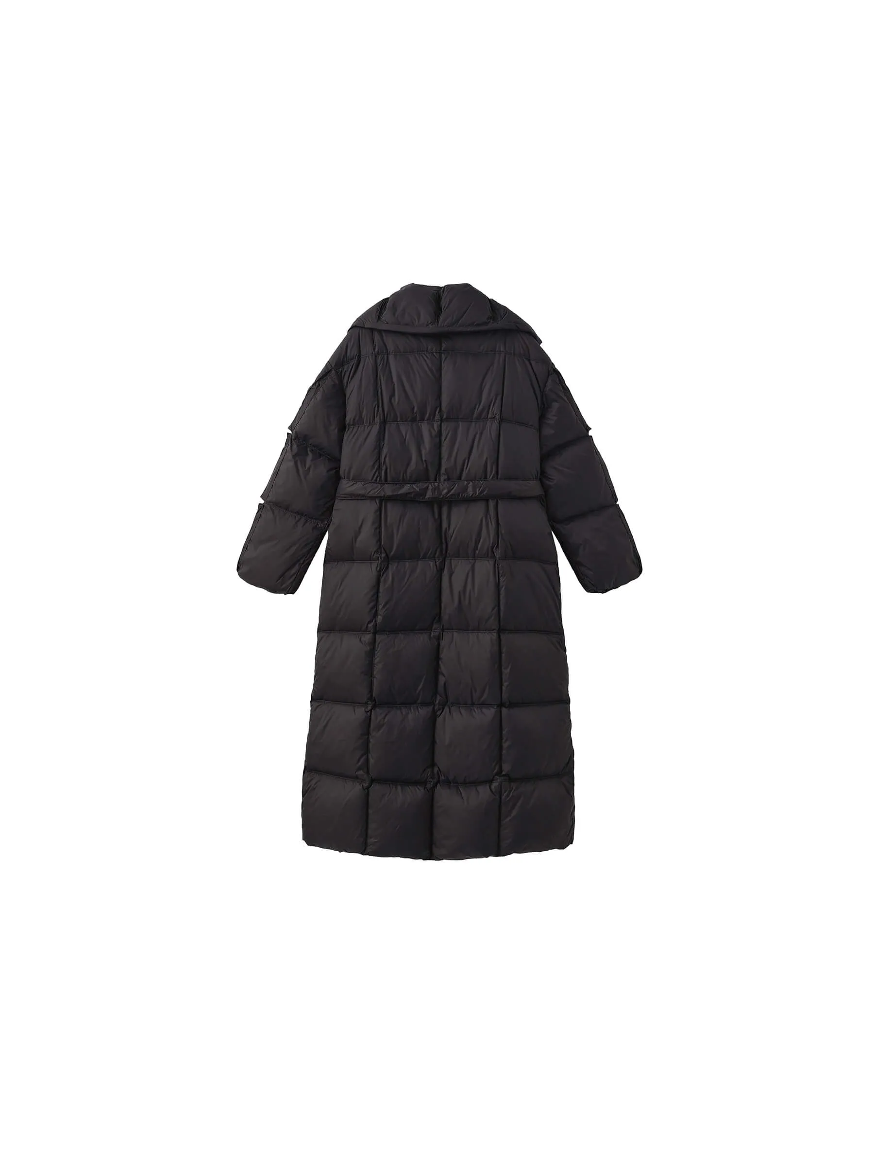 Long Boxy Down Coat