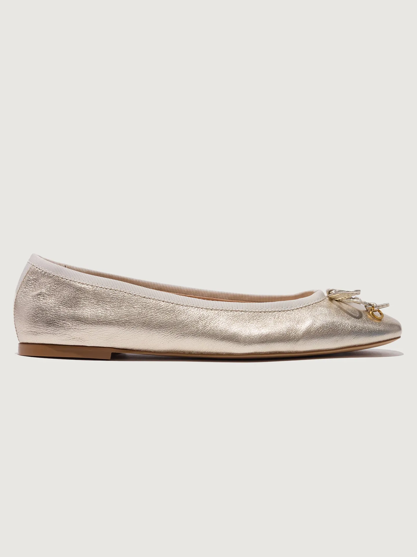 Lou Ballet Flat - Light Gold