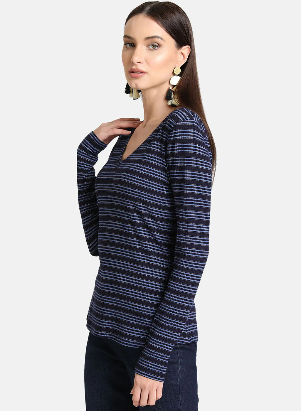 Shiny Stripe T-Shirt