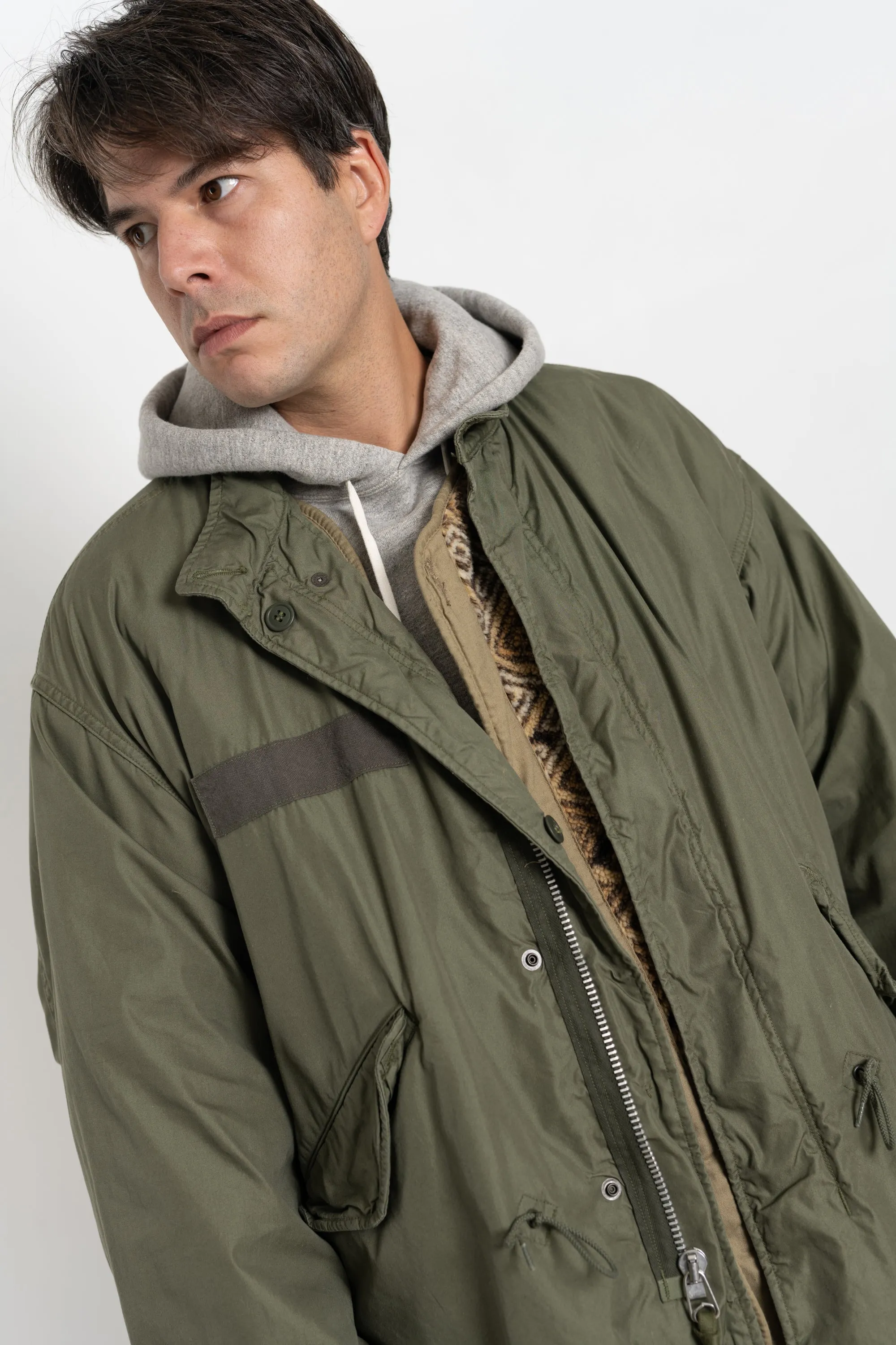 Army Green M-65 Fish Tail Coat