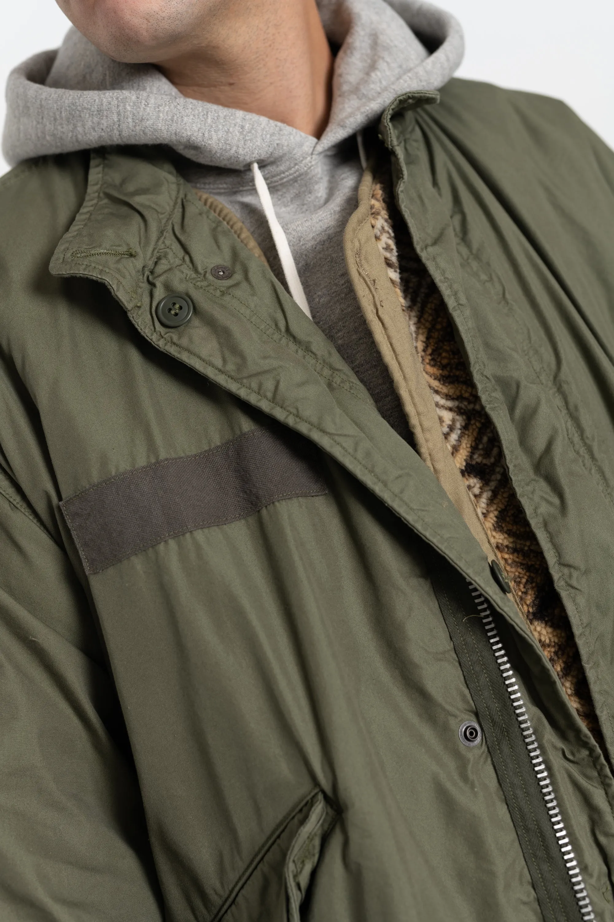 Army Green M-65 Fish Tail Coat