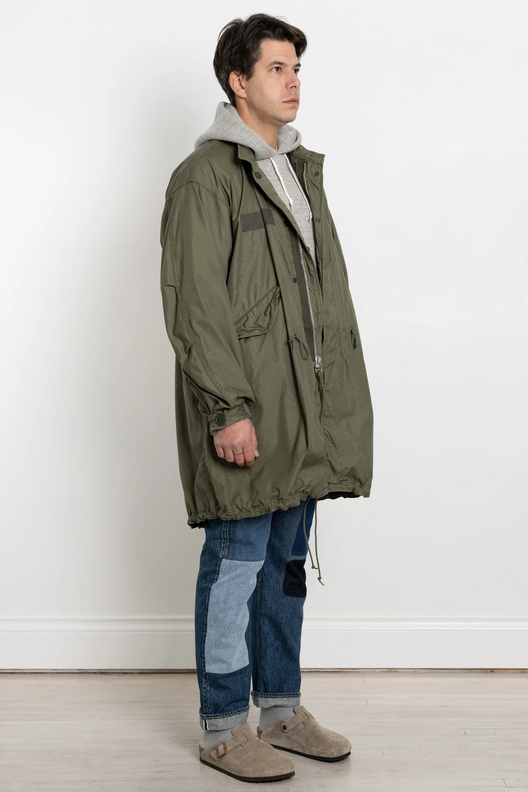 Army Green M-65 Fish Tail Coat