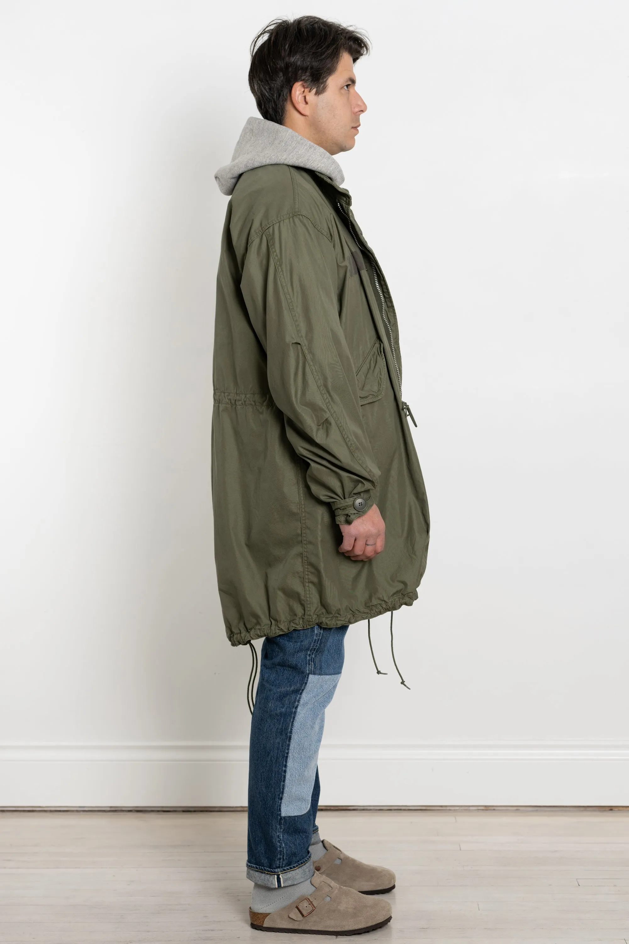 Army Green M-65 Fish Tail Coat