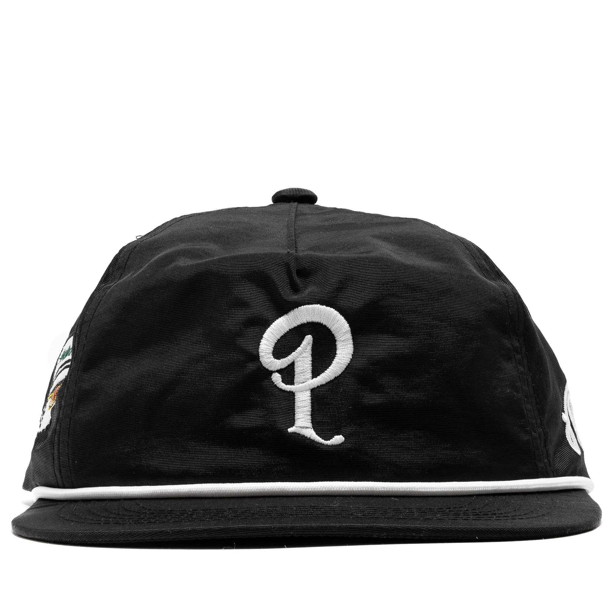 Malbon Golf x Politics Nylon Rope Hat - Black