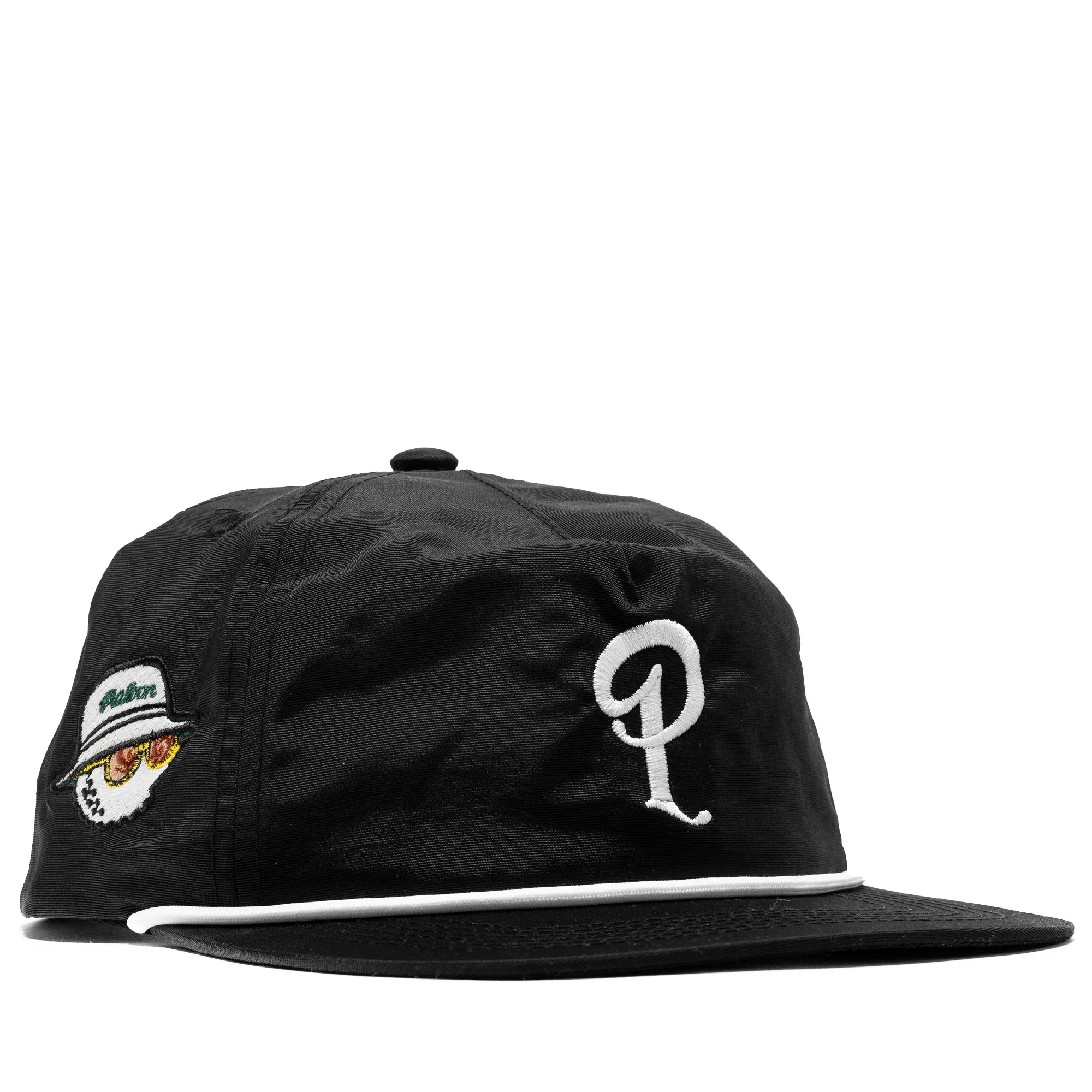 Malbon Golf x Politics Nylon Rope Hat - Black