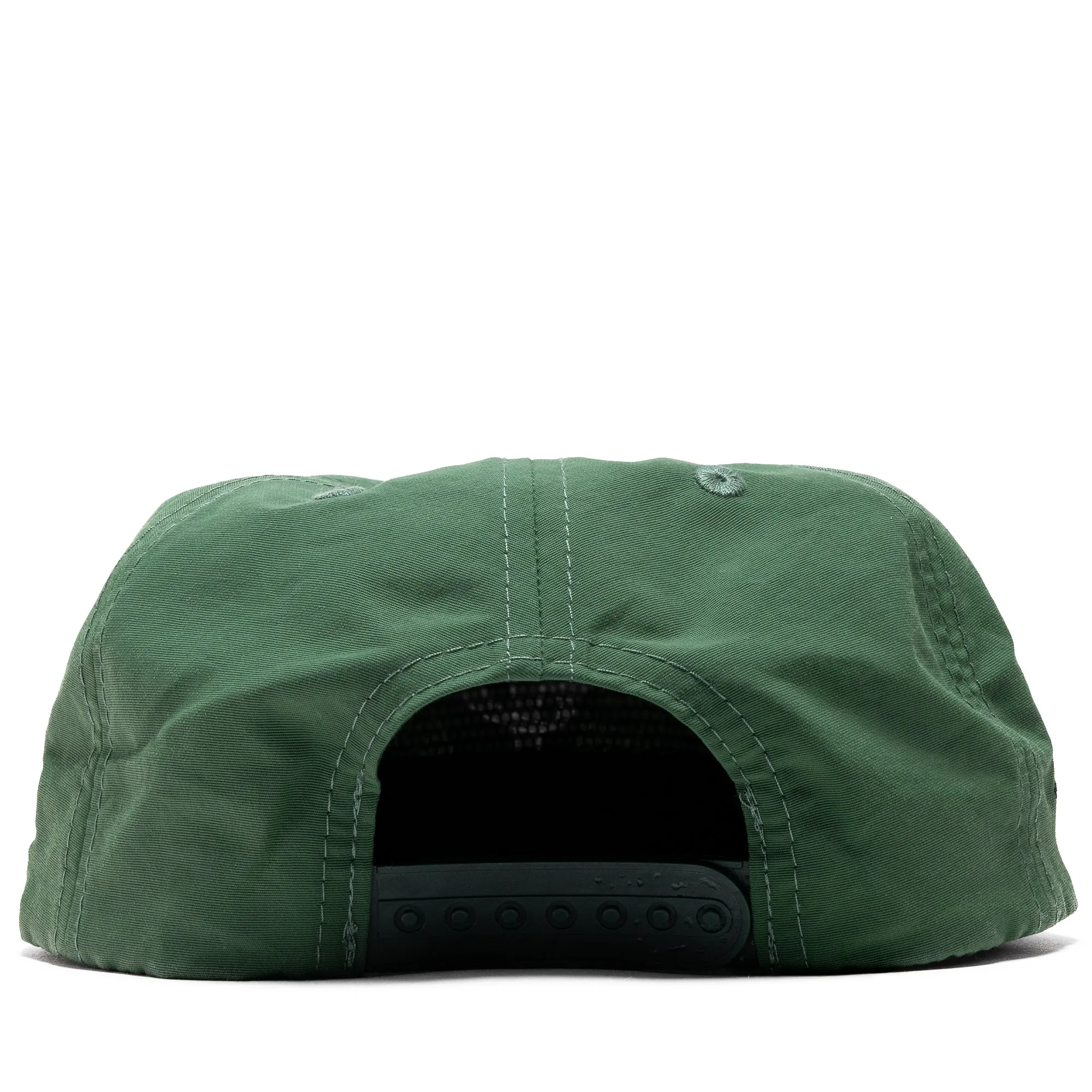 Malbon Golf x Politics Nylon Rope Hat - Evergreen