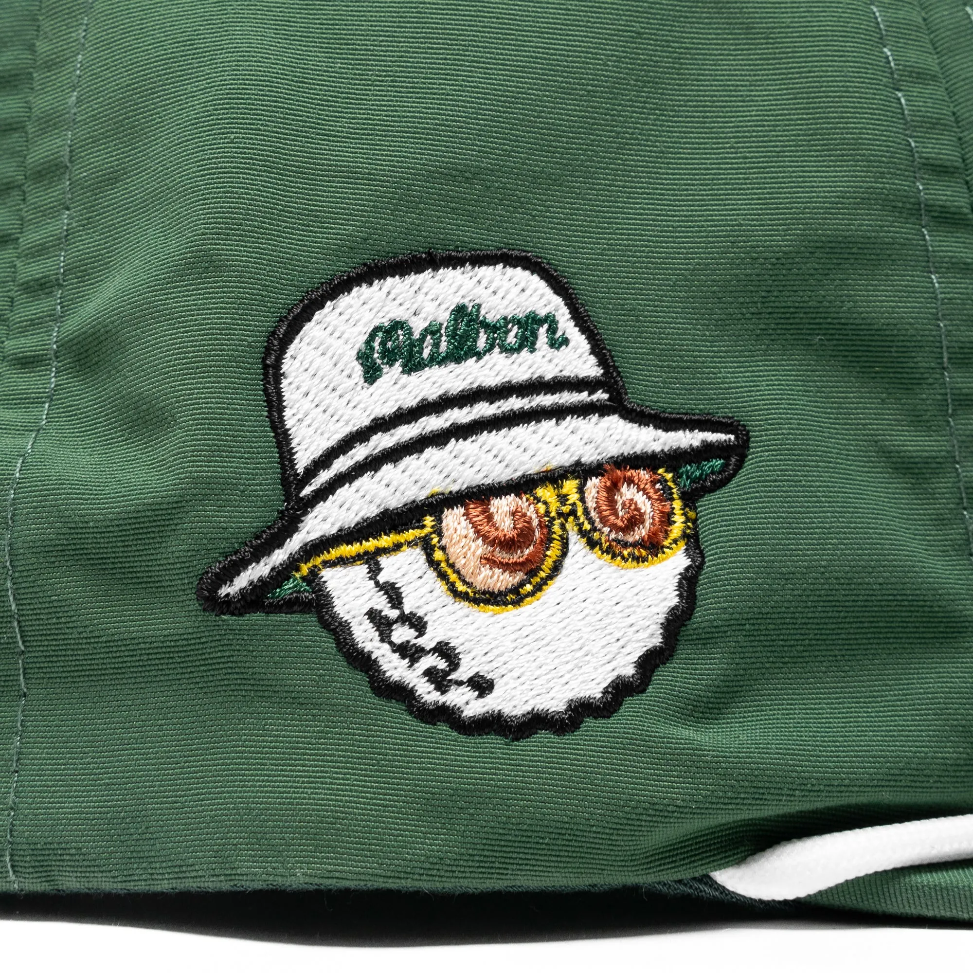 Malbon Golf x Politics Nylon Rope Hat - Evergreen