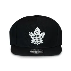 Toronto Maple Leafs Men's Team Ground Fitted Cap - Black