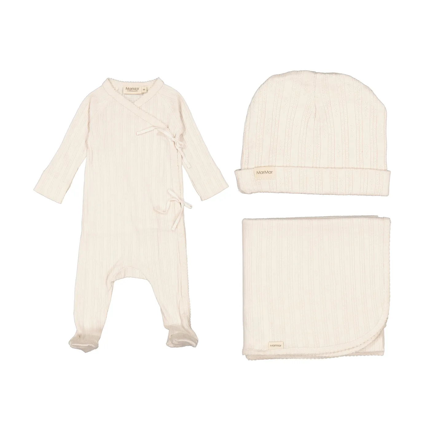 Mar Mar Baby 3-Piece Hat, Footie & Blanket Collection