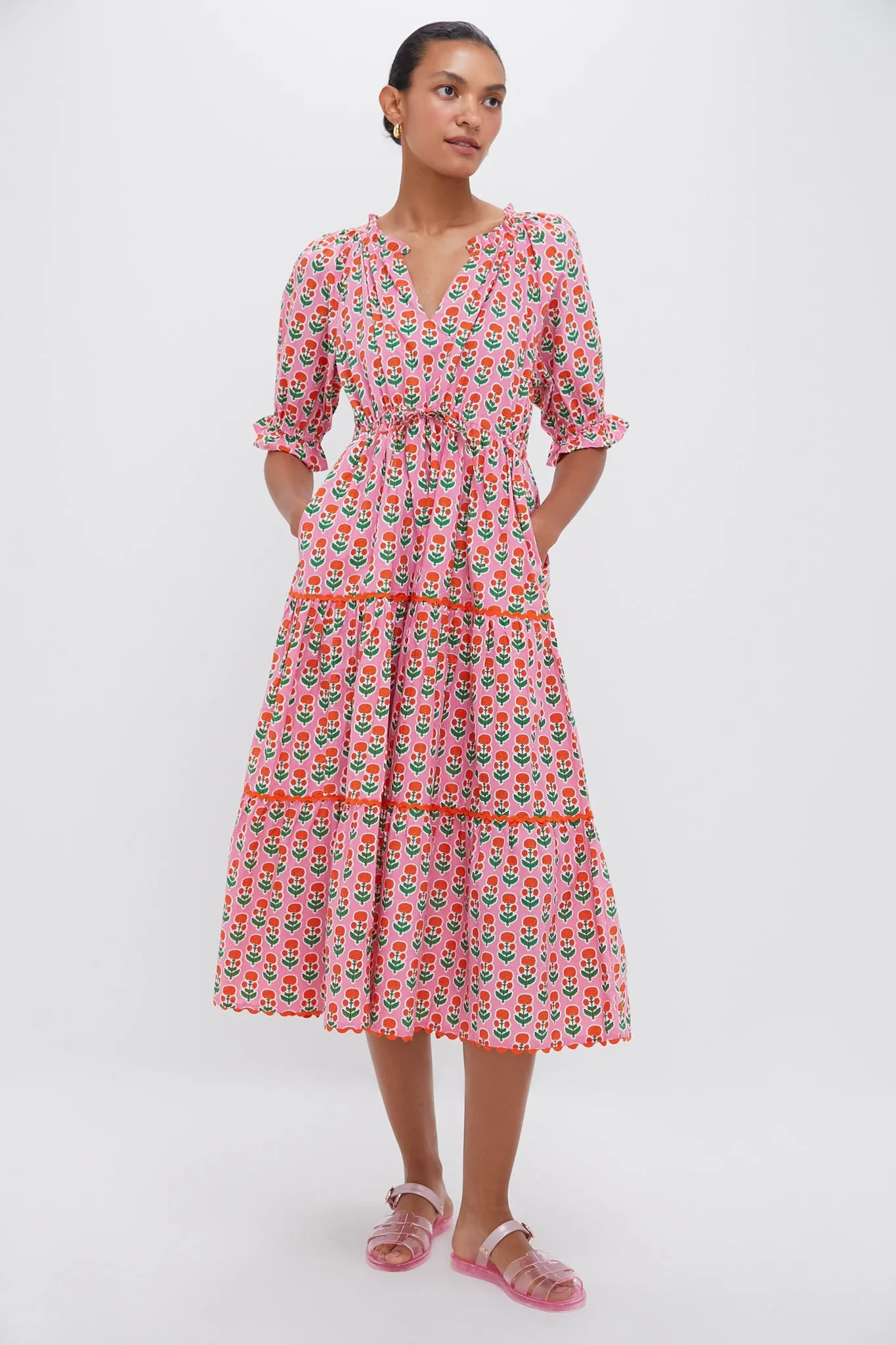 Marigold Buta Calypso Dress