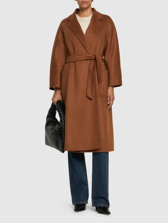 Max Mara Ludmilla1 Cashmere Belted Long Coat