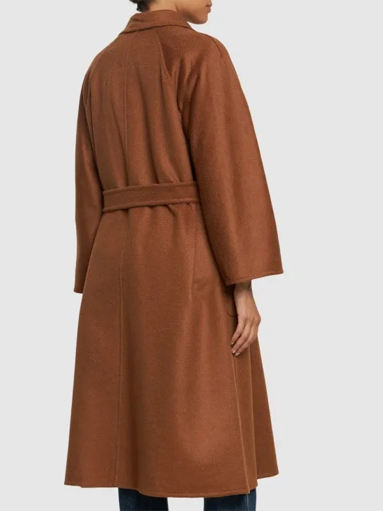 Max Mara Ludmilla1 Cashmere Belted Long Coat