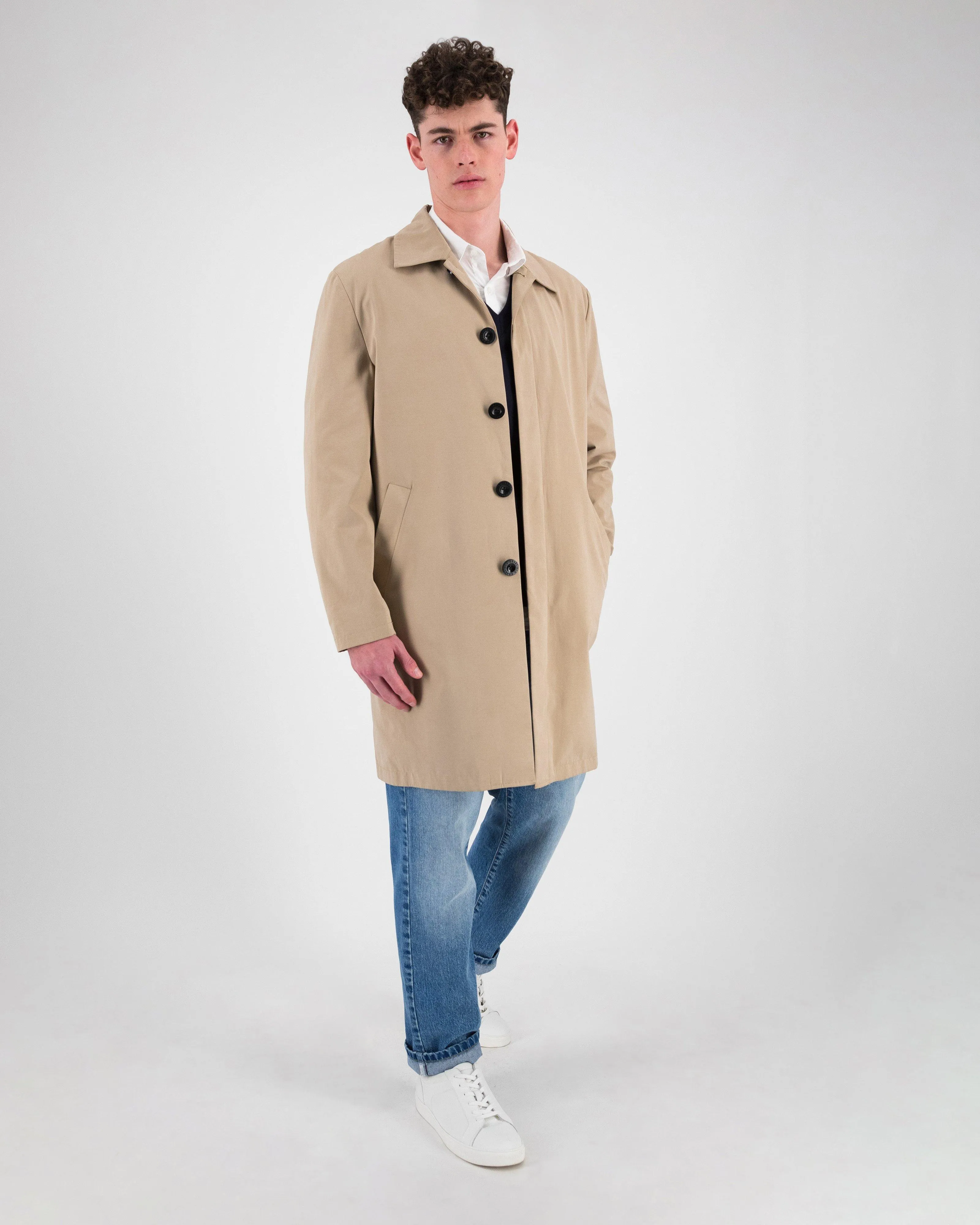 Max Textured Coat for Men | Old Khaki from Old Khaki