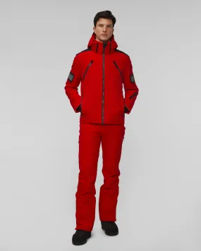 Men's red ski jacket Toni Sailer Allan 341128-442