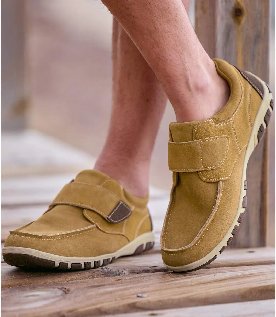 Camel Summer Men's Moccasins