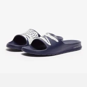 Men's Lacoste Croco 2.0  Slides - Navy