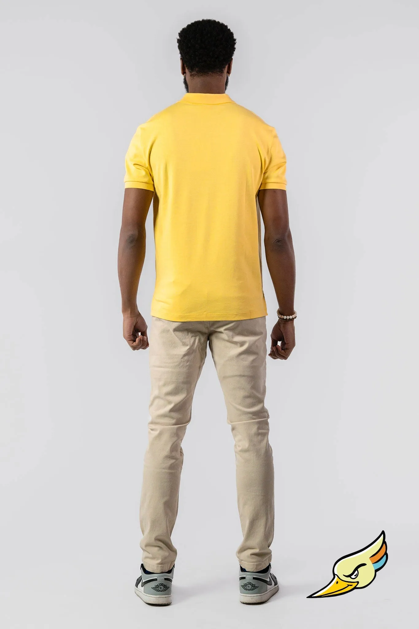 MEN'S POLO SHIRT - YELLOW