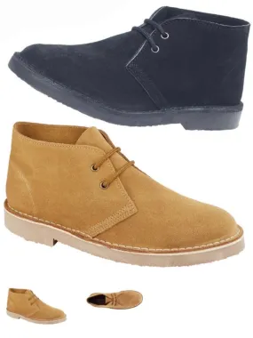 Men's Suede Desert Boots - Shop Now