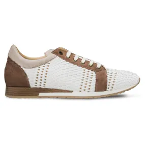 Mezlan Woven Sneakers White Multi 