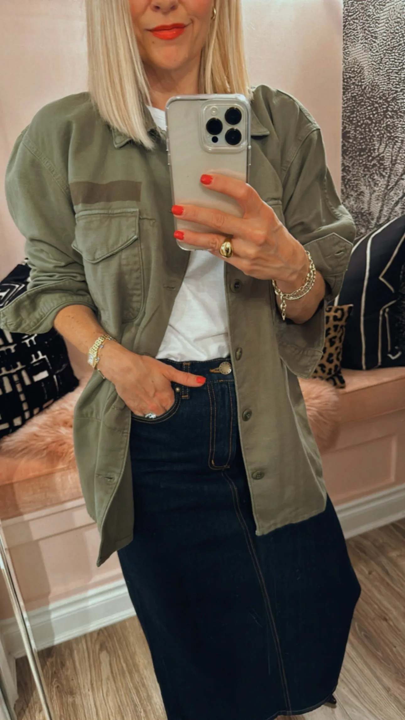 Military-Style Vintage Jacket for Sale