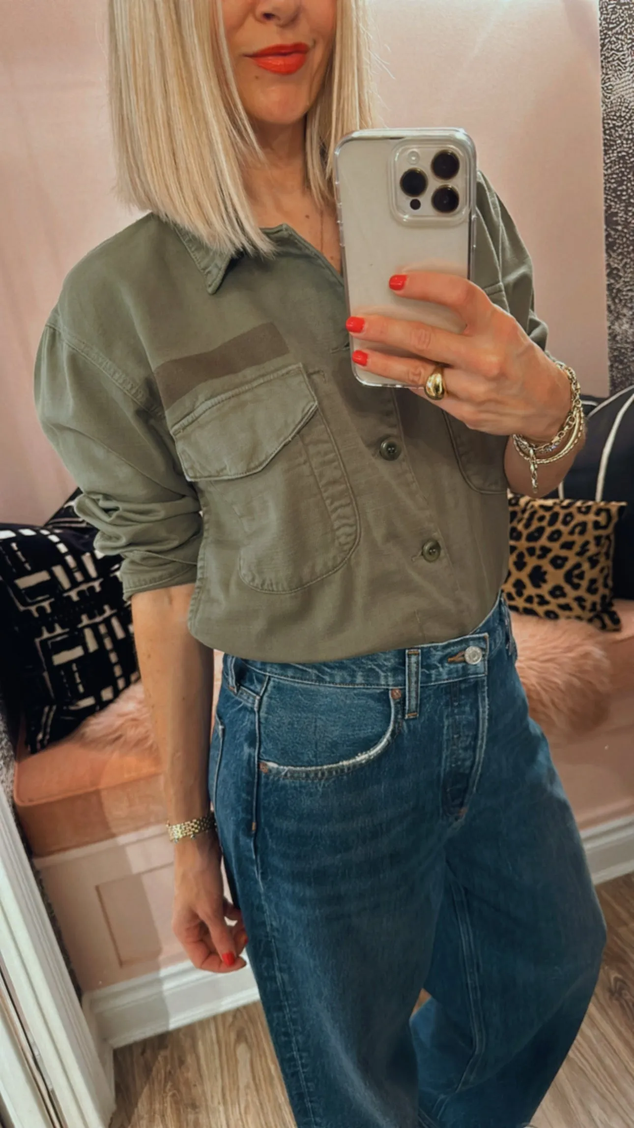 Military-Style Vintage Jacket for Sale