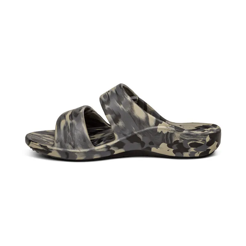 Milos Orthotic Slides Men Green Camo