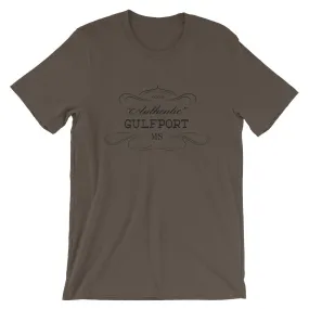 Gulfport Mississippi Unisex T-Shirt - Short Sleeve - Authentic.