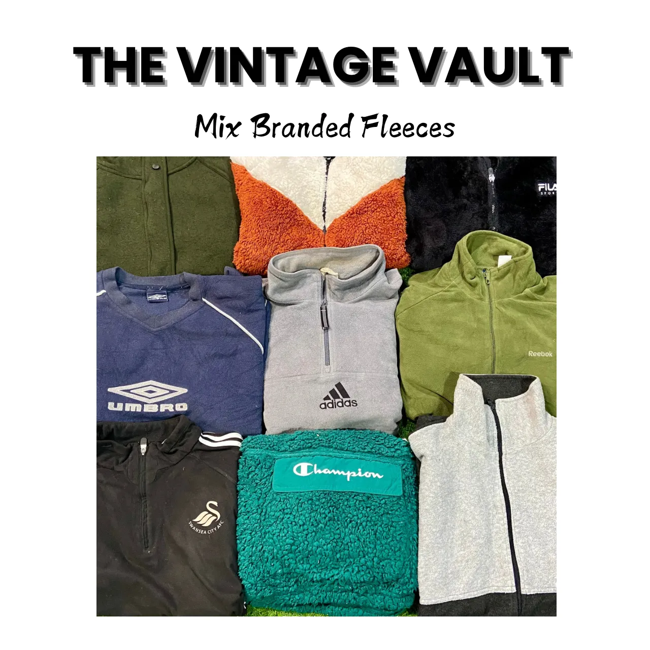 Mix Branded Fleeces 20 pcs including Nike the north face Columbia and others