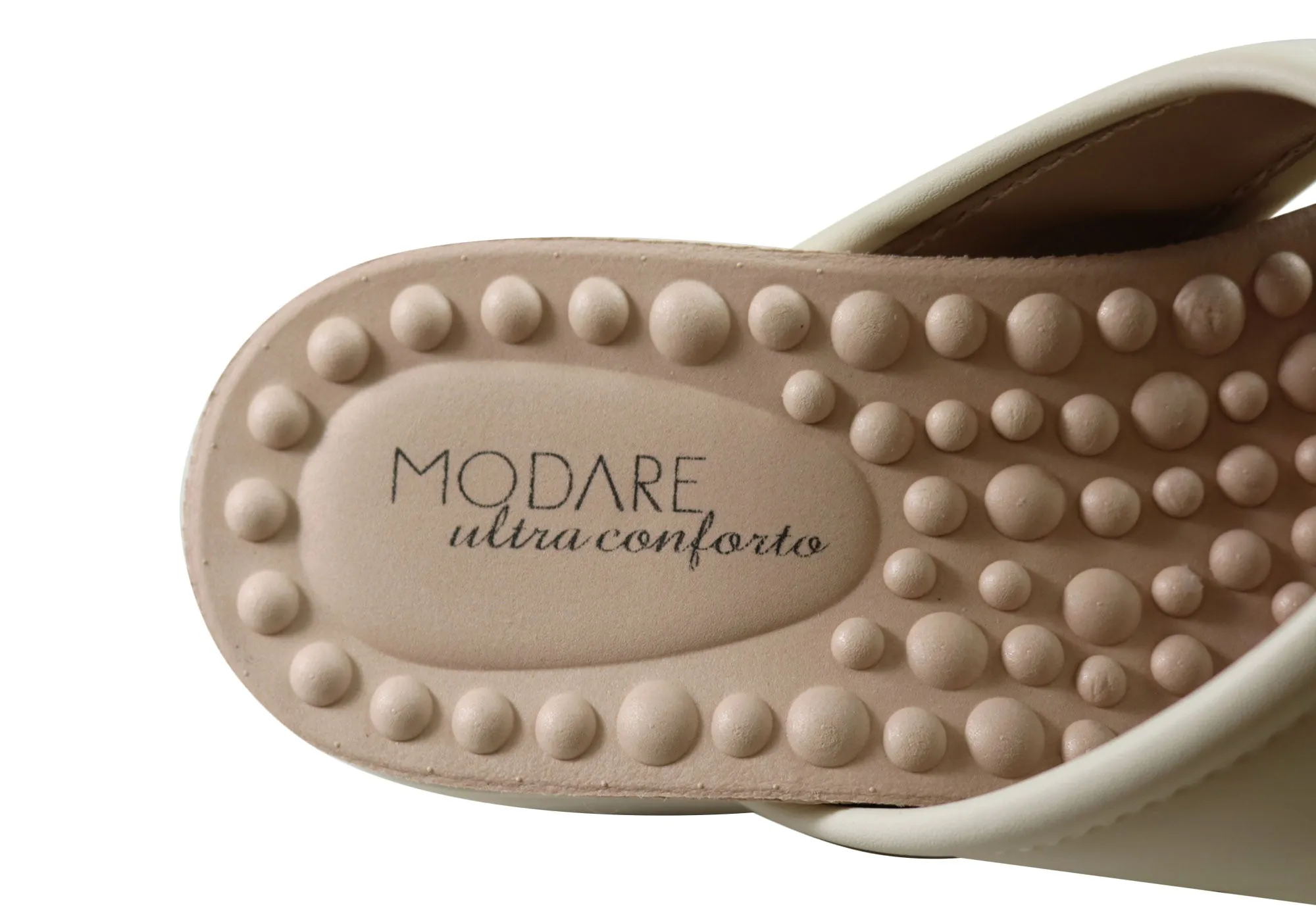 Modare Ultraconforto Anabelle Womens Comfort Slides With Massage Balls