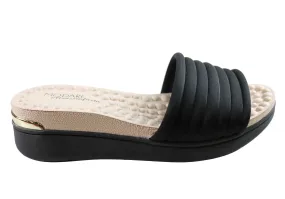 Modare Ultraconforto Quiny Womens Comfort Slides With Massage Balls