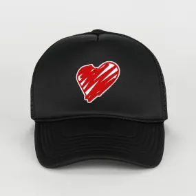 Momma Heart Patch Trucker Hat