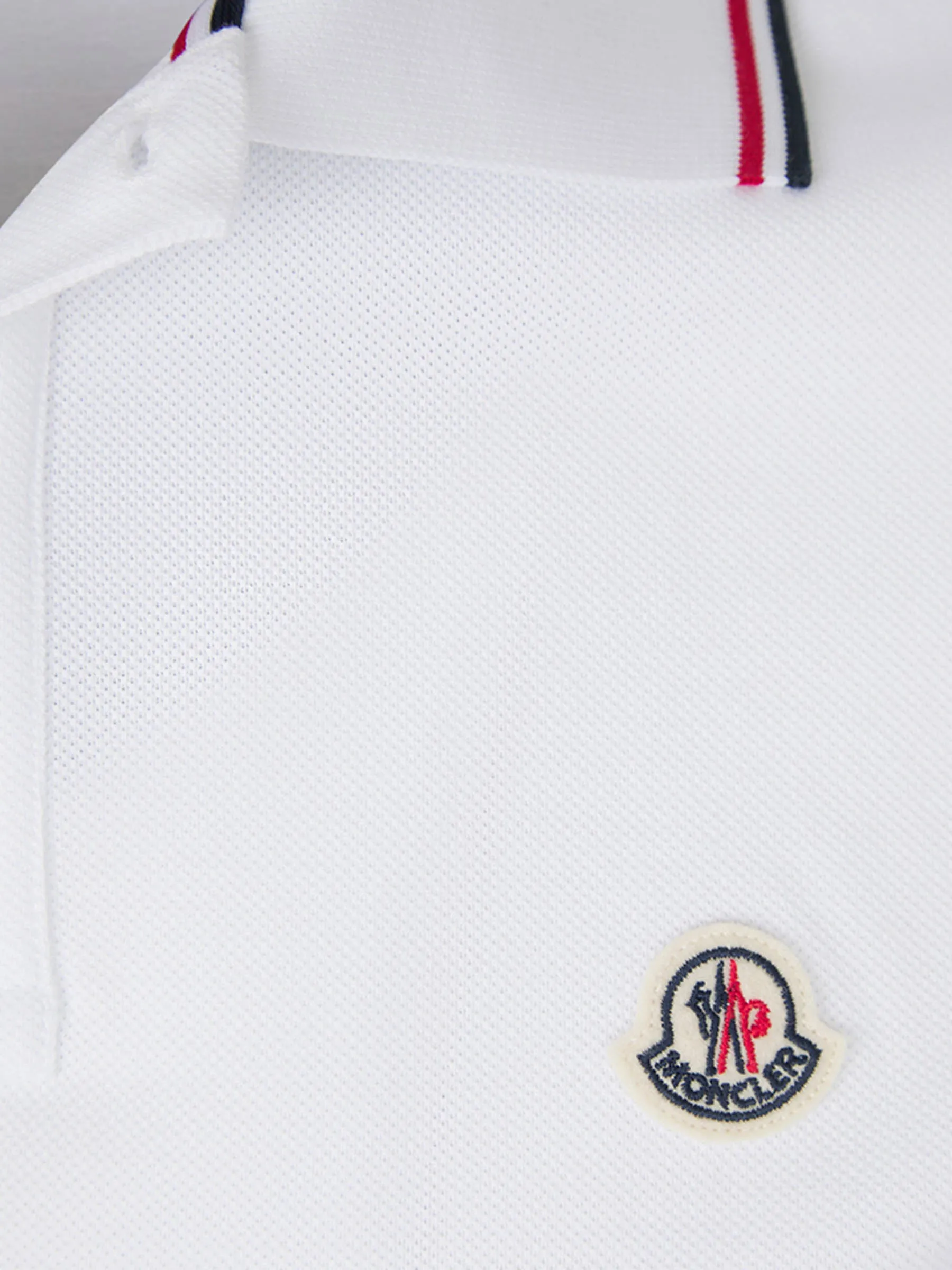 Moncler Cotton Piqué Polo 