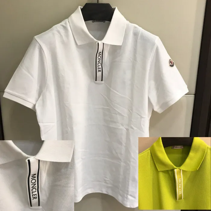 MONCLER Logo Motif Polo Shirt