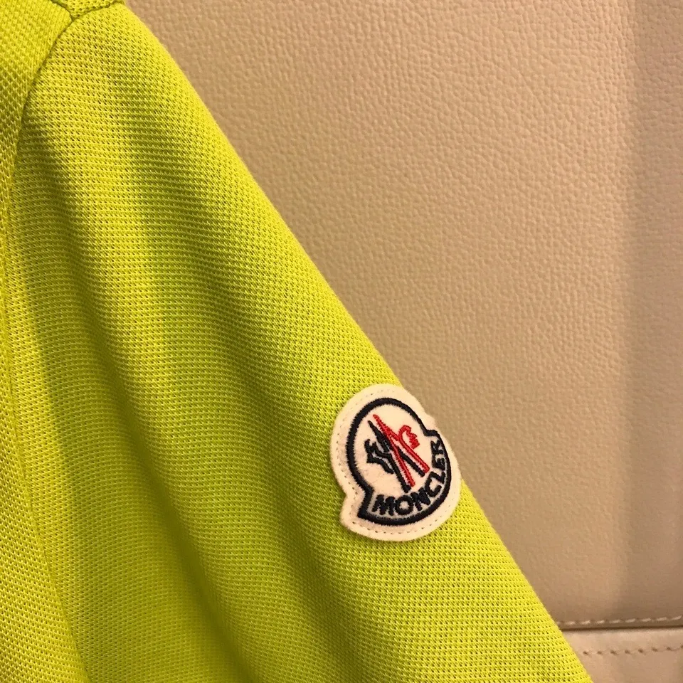 MONCLER Logo Motif Polo Shirt