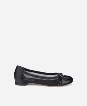 MONIA Ballet flat with micro mesh