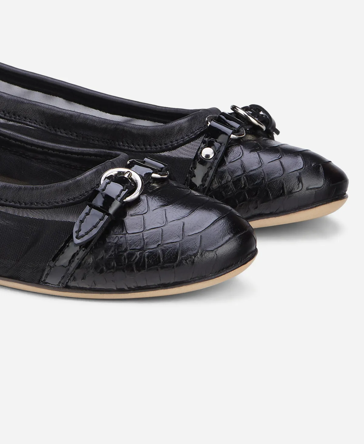 MONIA Ballet flat with micro mesh